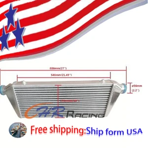 UNIVERSAL FMIC TURBO FRONT MOUNT ALUMINUM INTERCOOLER 27'' x 7'' x2.2'' - Bild 1 von 4