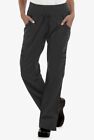 CHEF 360 Women's 8-Pocket Low Rise STRETCH Yoga Chef Pants - Small