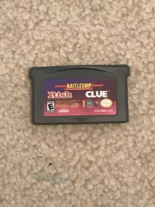 Battleship Risk Clue Gameboy Advance Used Game Only - Picture 1 of 2