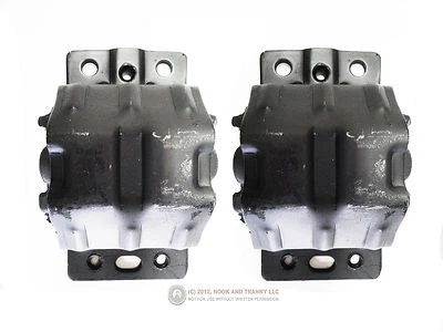 75-81 Pontiac Trans Am 301 400 403 Cubierta Motor Montaje MARCO DEA Par Foto 1 de 2