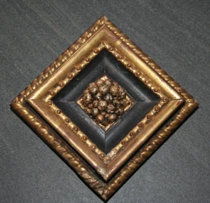 Bild Naturkunst Nature Art Unikat Rahmen Handarbeit - Bild 1 von 4