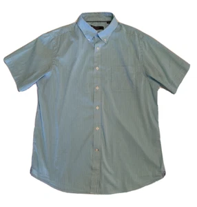 Camisa elástica con botones Cremieux Performance para hombre grande manga corta informal L - Imagen 1 de 11