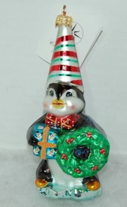 RADKO *PINGÜINO* Adorno de Navidad 01-0154-0 - Imagen 1 de 5