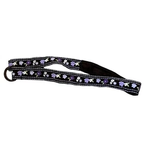 Gymboree Cowgirls at Heart Brown Belt Purple Flowers Size Small (4-6) - Picture 1 of 2