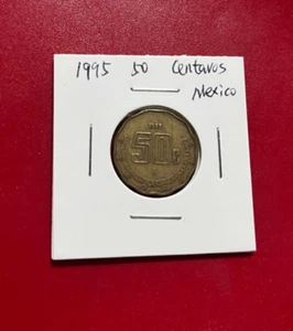 1995 50 CENTAVOS MEXICO COIN - NICE WORLD COIN !!! - Picture 1 of 2