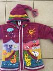 Peruvian girls wool Embroidered Multicolor cardigan