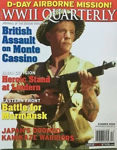 BRITISH ASSULT ON MONTE CASSINO Summer 2020 WWII QUARTERLY Magazine NEW - Picture 1 of 7