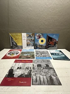 Norfolk & Western 10 Train Magazines Jan-Apr, Jun-Aug,Oct,Nov, & Conference 1953 - Picture 1 of 23