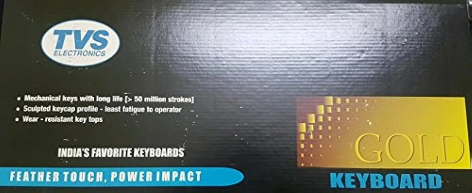 TVS GOLD Ps2 Bharat wired keyboard - Image 1 of 1