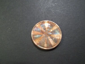 Schöner regenbogenfarbener Lincoln Cent KOSTENLOSER VERSAND (FLC56) - Bild 1 von 2