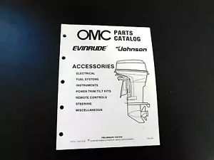 Evinrude/Johnson 1988 OMC Parts Catalog Accessories Excellent Condition - Bild 1 von 3