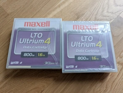 2x maxell LTO Ultrium 4 Data Cartridge 800GB/1,6TB - Bild 1 von 2
