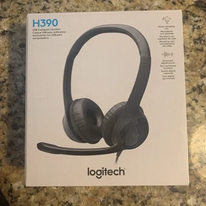 Zestaw słuchawkowy Logitech H390 czarny nauszny - Zdjęcie 1 z 2
