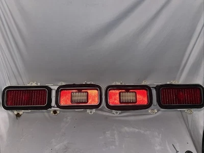 1973-1974 Chevrolet Nova Used Oem Tail Lights. Both ASSEMBLIES  - Image 1 of 4
