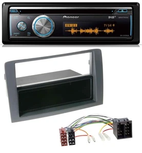 Pioneer MP3 DAB USB CD Bluetooth Autoradio für Fiat Idea (350, 03-11) - grau - Bild 1 von 7