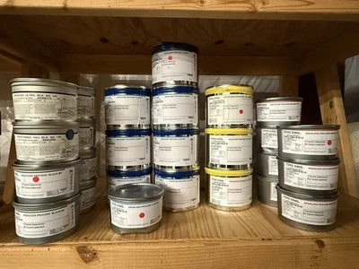 Toyo King Aqualess CMYK Offset Printing Ink Lot of 25 Cans (Med. Tack) - Image 1 of 4