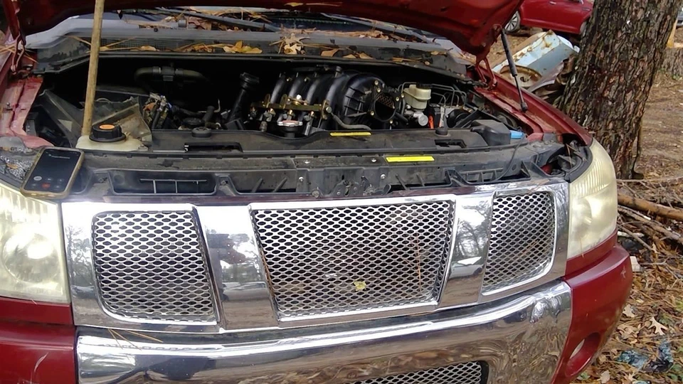 Soporte de núcleo de radiador compatible con 04-10 INFINITI QX56 27211 Foto 1 de 1