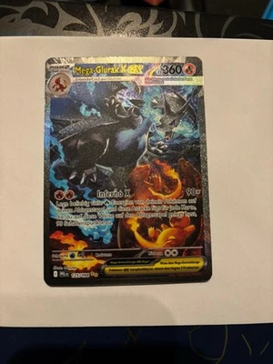 Pokemon Mega Glurak X Ex Special Illustration Rare PFL 125/094 Near Mint Holo - Bild 1 von 2