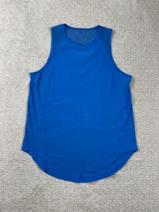 Lululemon Tanktop Damen Größe 10 Sculpt blau leicht Yoga Laufen Zug Fitnessstudio - Bild 1 von 8