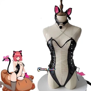 Anime Tokyo Mew Mew Momomiya Ichigo Bodysuit Uniform Cat Outfit Costume Cosplay  - Picture 1 of 11