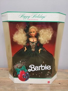 Happy Holidays Special Edition Barbie Puppe 1991 Mattel 1871 Neu in OVP - Bild 1 von 7
