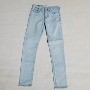 Jeans Levi’s donna taglia 27x30 pantalone denim lavaggio chiaro 311 modellante skinny elasticizzato - Foto 1 di 6