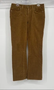 Patagonia Womens Brown Cotton Corduroy Bootcut Leg Chino Pants Size 28 - Picture 1 of 6