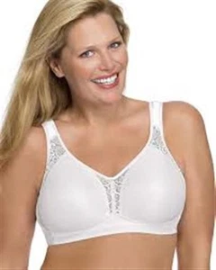 NUOVO reggiseno Playtex 42B 18 ore senza cuciture Comfortflex 4395 bianco #92470 - Foto 1 di 6