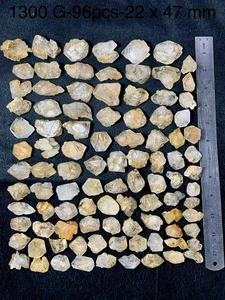 Lote de cristales de cuarzo ventana 1300 gramos de Baluchistán Pakistán. - Imagen 1 de 24