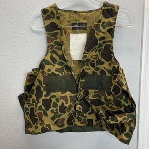 Vintage Red Head Camo Hunting Vest Hong Kong Large - Picture 1 of 10