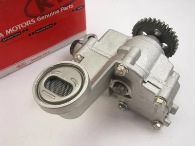 全新 正品 213102G001 发动机油泵 原始设备制造商 适用于 2010 - 2013 起亚 2.0L I4 — 第 1/3 张图片