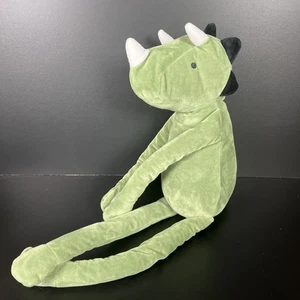 Pillowfort Plush Green Dino Stuffed Friend Hugs Connects Arms Legs 22” Pillow - Picture 1 of 5