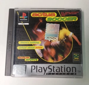 Actua Soccer - Sony Playstation 1 (PS1) PAL EU gebraucht - Retrogaming - Bild 1 von 6