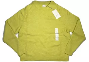 A New Day Women's Crewneck Pullover Sweater Yellow/Green Small New! - Picture 1 of 5