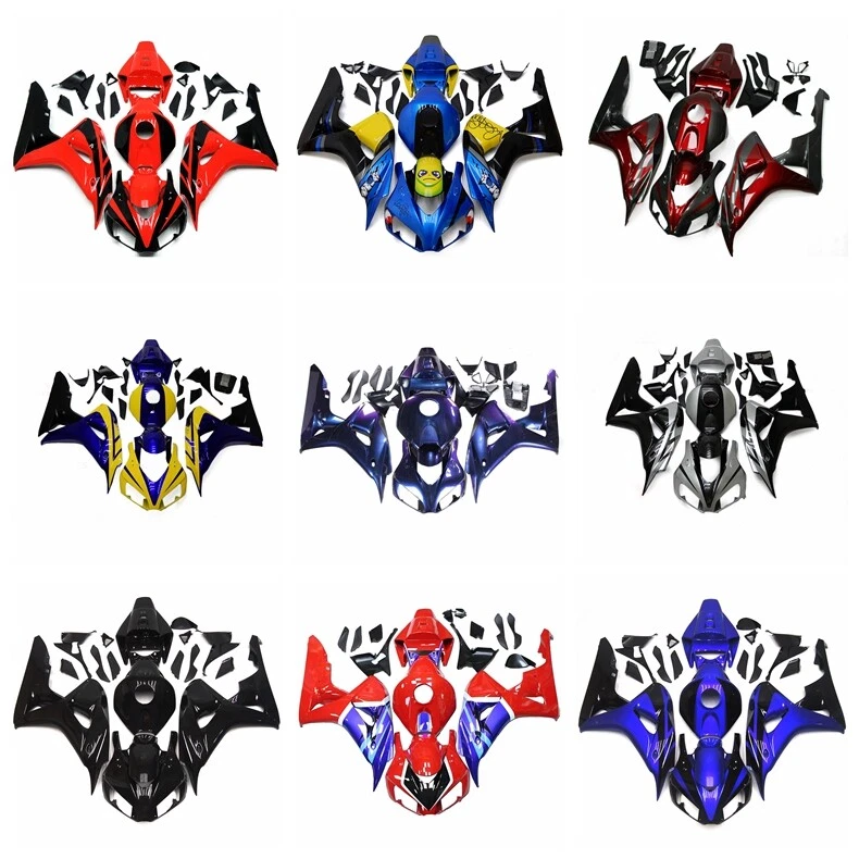 Kit de carenados de inyección para carrocería de plástico ABS Honda CBR1000RR 06 07 2006 2007 Foto 1 de 4
