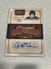 2011 Playoff Prime Cuts Prospect Signatures /299 Charlie Tilson #CT Auto
