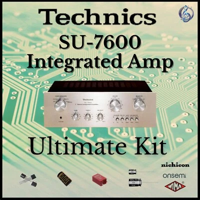 Technics SU-7600 Integrado Ultimate Upgrade Kit Piezas Genuinas Restauración Foto 1 de 3