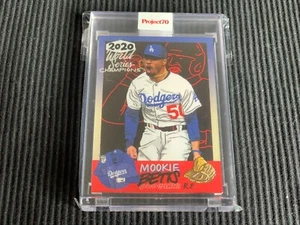 2021 TOPPS PROJECT 70 #429 MOOKIE BETTS / SOPHIA CHANG *ENCASED ART*  DODGERS - Picture 1 of 2