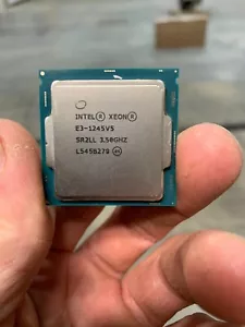 Intel Xeon LGA1151 E3-1245V5 SR2LL 3.50GHz LGA1151 Socket Type CPU Processor - Picture 1 of 3