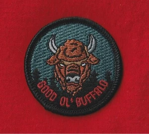 BUFFALO Twilight Edition Patrol Patch Distintivo Legno Corso Cub Boy Scout Leader - Foto 1 di 2