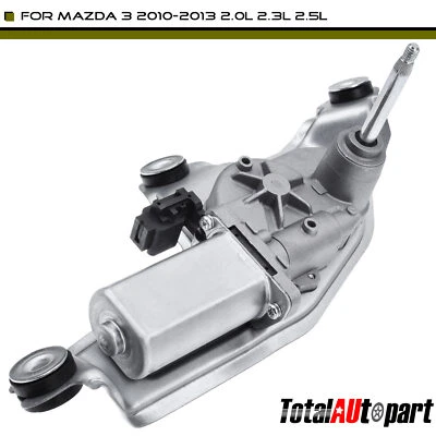 Nuevo 1x Motor limpiaparabrisas para Mazda 3 2010-2013 3 Sport Hatchback lateral trasero Foto 1 de 4
