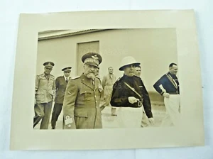 GRANDE FOTO FOTOGRAFIA MILITARE GENERALE TERUZZI GUERRA ETIOPIA WW2 SOMALIA - Picture 1 of 2