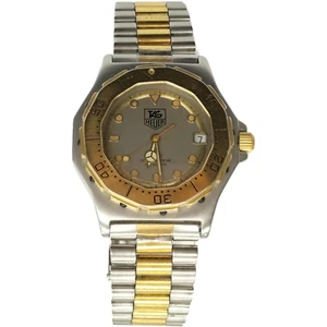 TAG HEUER 3000 Professional 934.206 Gold Silver Quartz Men's Watch from Japan - Picture 1 of 7