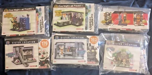 FNAF McFarlane 8 Construction Sets NEW NO FIGS Five Nights at Freddy's LOT READ - Picture 1 of 2
