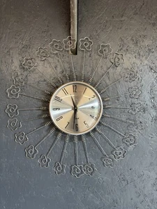 Vintage Wall Clock By Kirch Battery Operated Working. - Picture 1 of 7