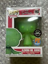 Funko POP Glowing Mr. Burns PX Previews Exclusive Glow CHASE  #1162 