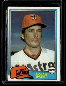 1981 Topps Nolan Ryan #240 HOF - Foto 1 di 2