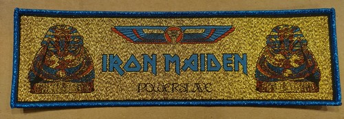 Iron Maiden - Powerslave - Square Patch - Pull The Plug Patches