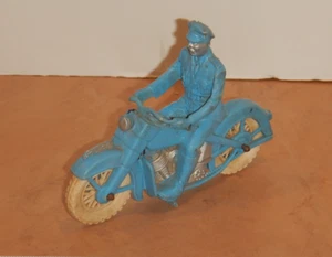VINTAGE, ORIGINAL 1950s AUBURN RUBBER POLICE MOTORCYCLE, MADE INUSA - Picture 1 of 6
