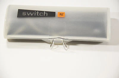 Ersatzteil 1 Brücke Switch it Combi 942 Mittelteil transparent grau Steg Neu - Bild 1 von 3